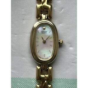 Citizen Gold Tone MOP Dial Women’s Quartz Watch